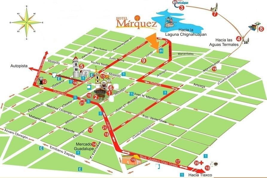 Hotel Marquez Chignahuapan Bagian luar foto